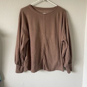 Tan sweater